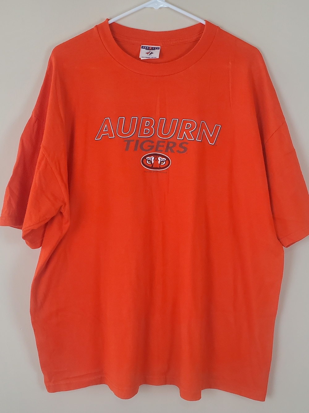 Jerzees Auburn Tigers Orange Tshirt Size XL